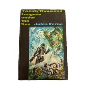 Twenty Thousand Leagues Under the Sea by Jules Verne 1956 Hardcover Good‎ RARE